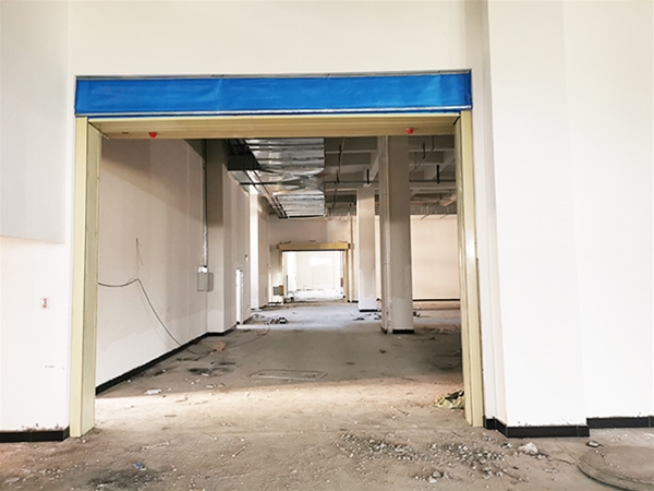 东莞防火卷帘门安装现场