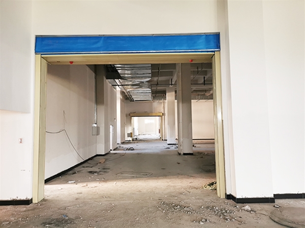 防火卷帘门厂房工程案例