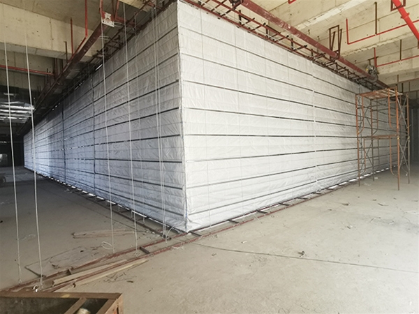 防火卷帘门实装工程案...