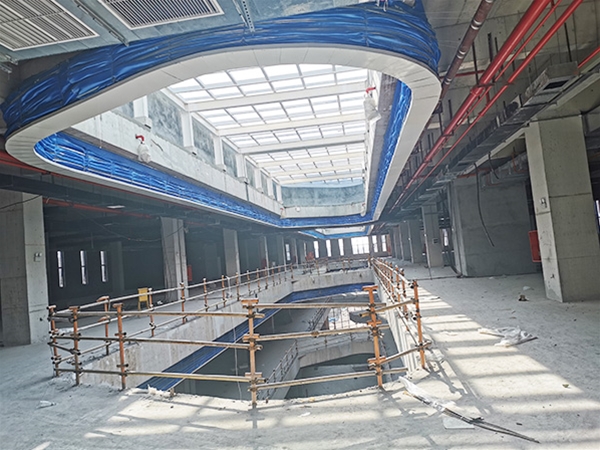 大型防火卷帘门安装工程案例